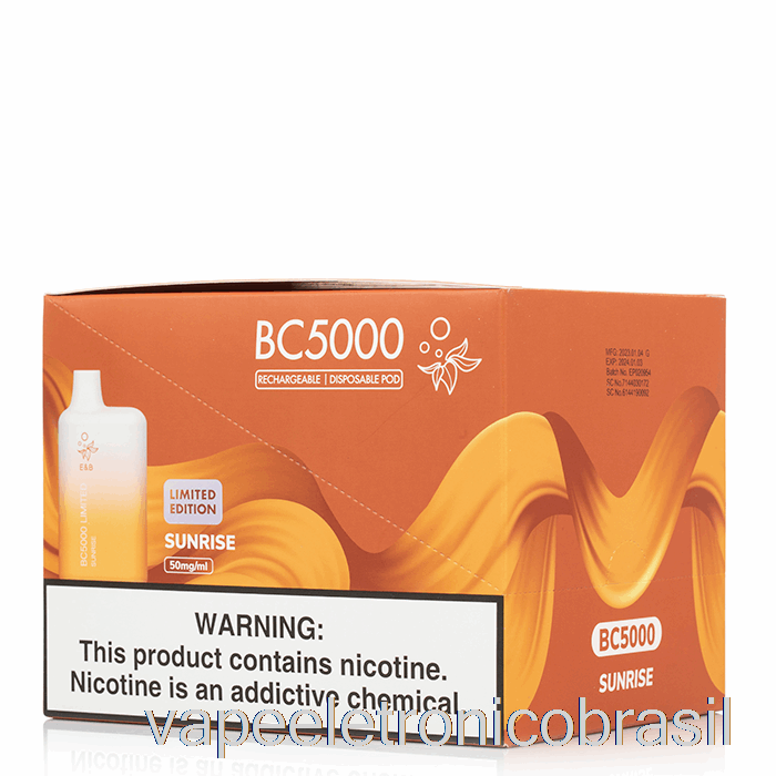 Vape Vaporesso [pacote Com 10] Bc5000 Descartável